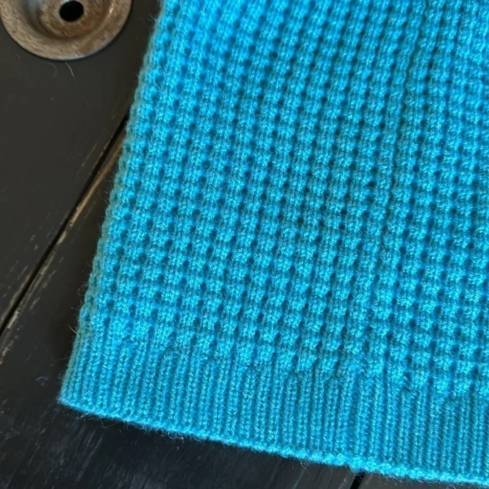 Under Armour Favorite Waffle Pom Beanie - Turquoise